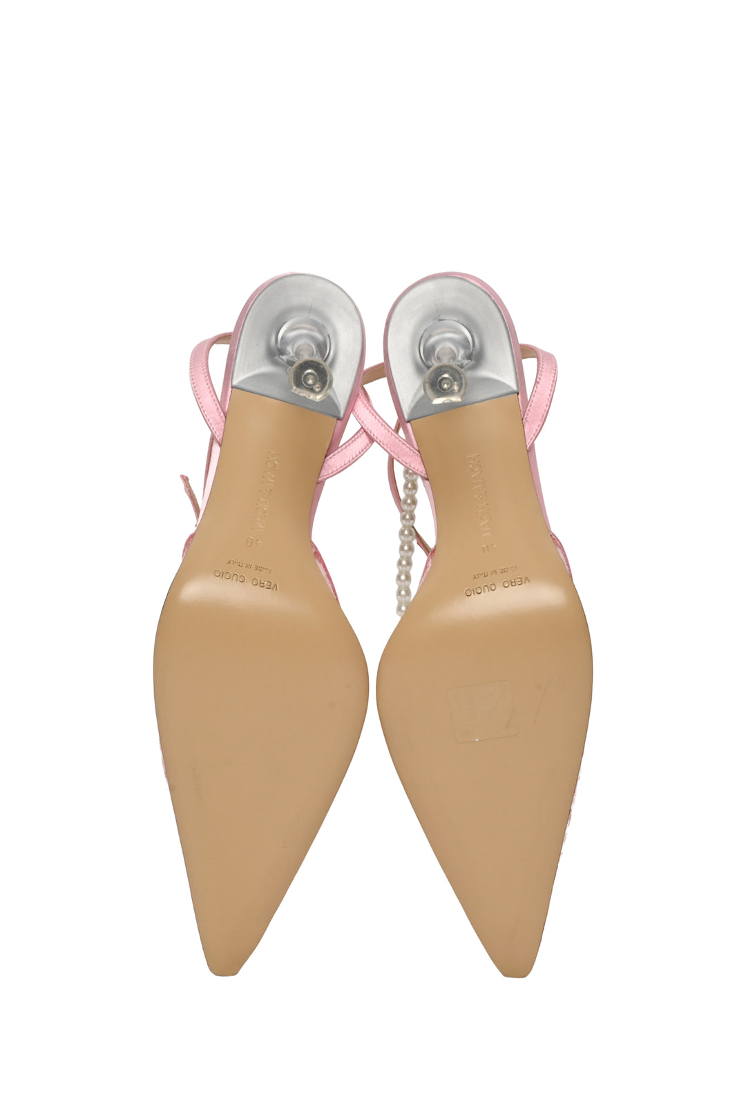 Mach & Mach Size 40 Embellished Chantilly Lace Pumps