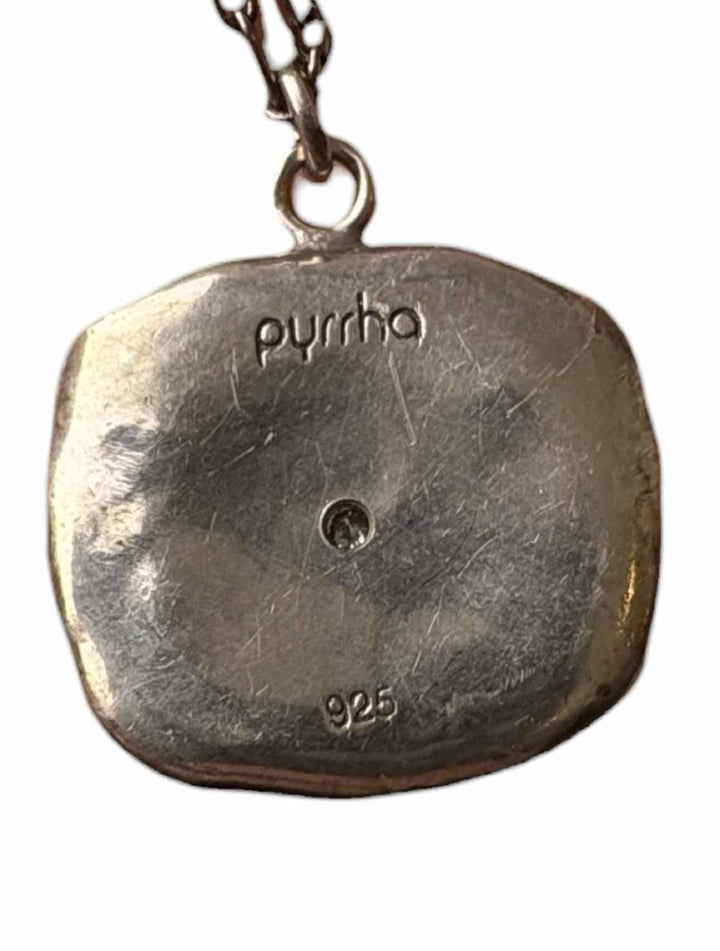 Pyrrha Size OS Sterling Silver North Star Talisman Necklace