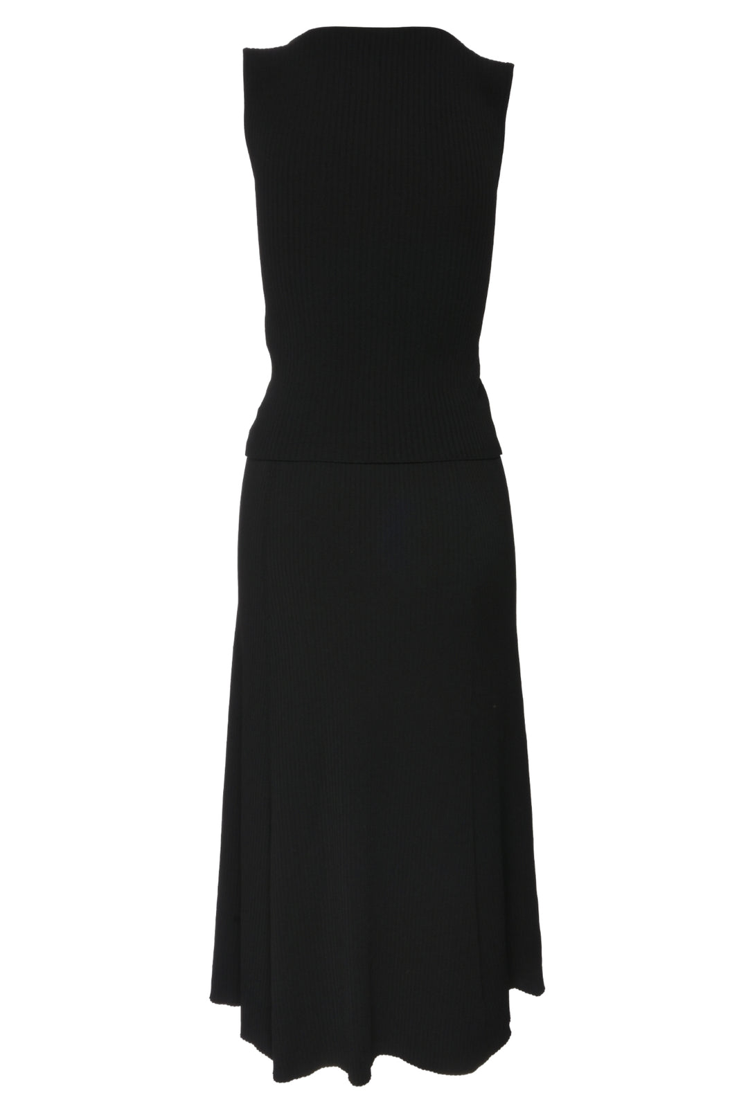 Judith & Charles Size S Ribbed Tank & Midi Skirt Set