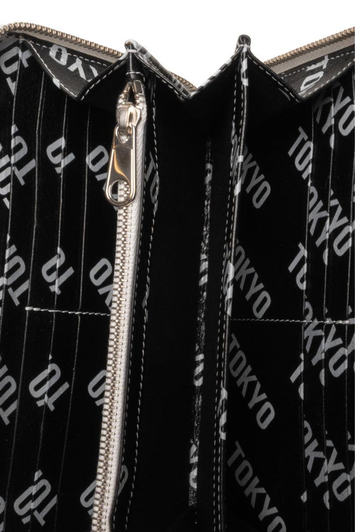 Balenciaga Tokyo Magazine Printed Zip Around Long Wallet