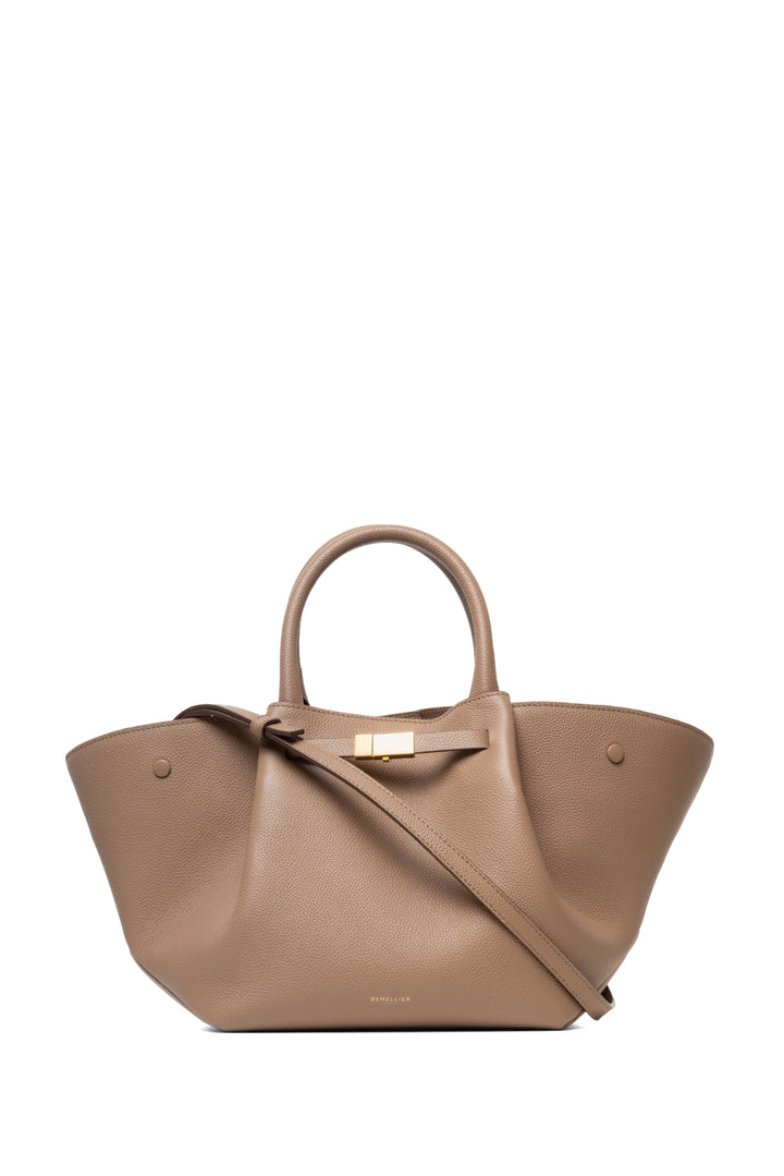 DEMELLIER LONDON Grained Leather Midi New York Tote