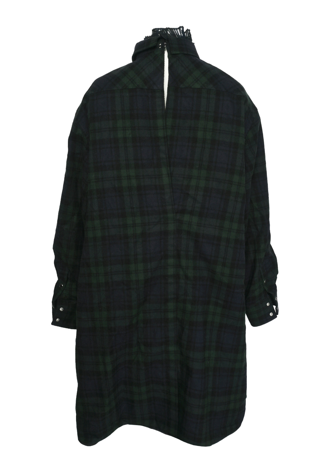 Sacai Size 2 Pleated Shirt Dress