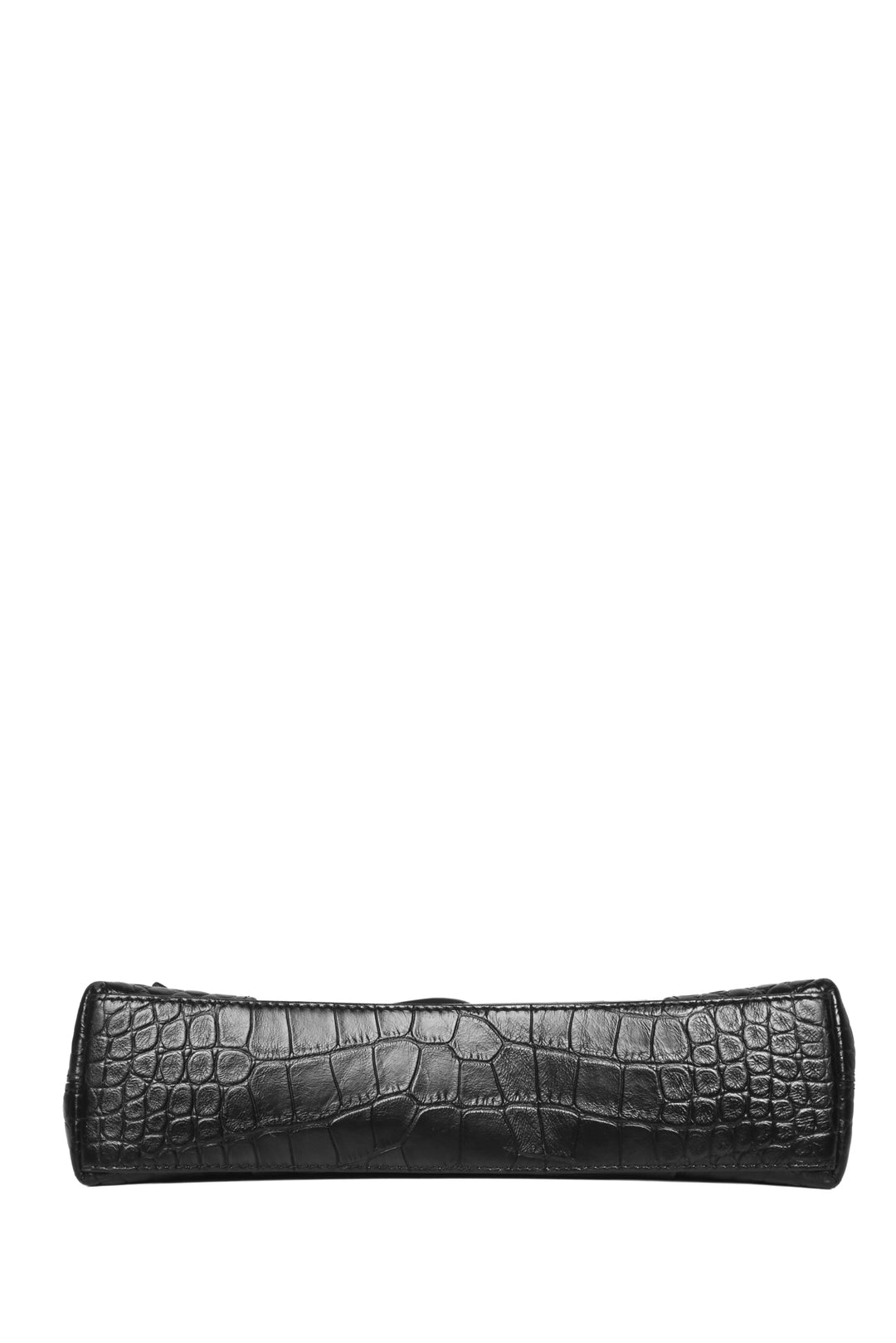 Balenciaga Croc Embossed Downtown XS Shoulder Bag