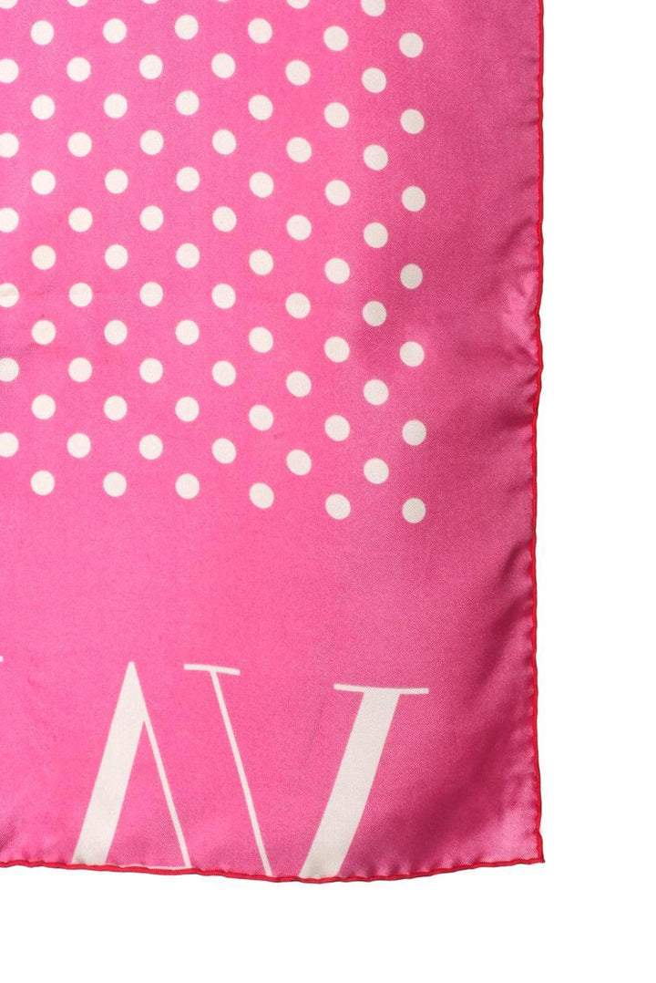 Valentino Silk Polka Dot Scarf