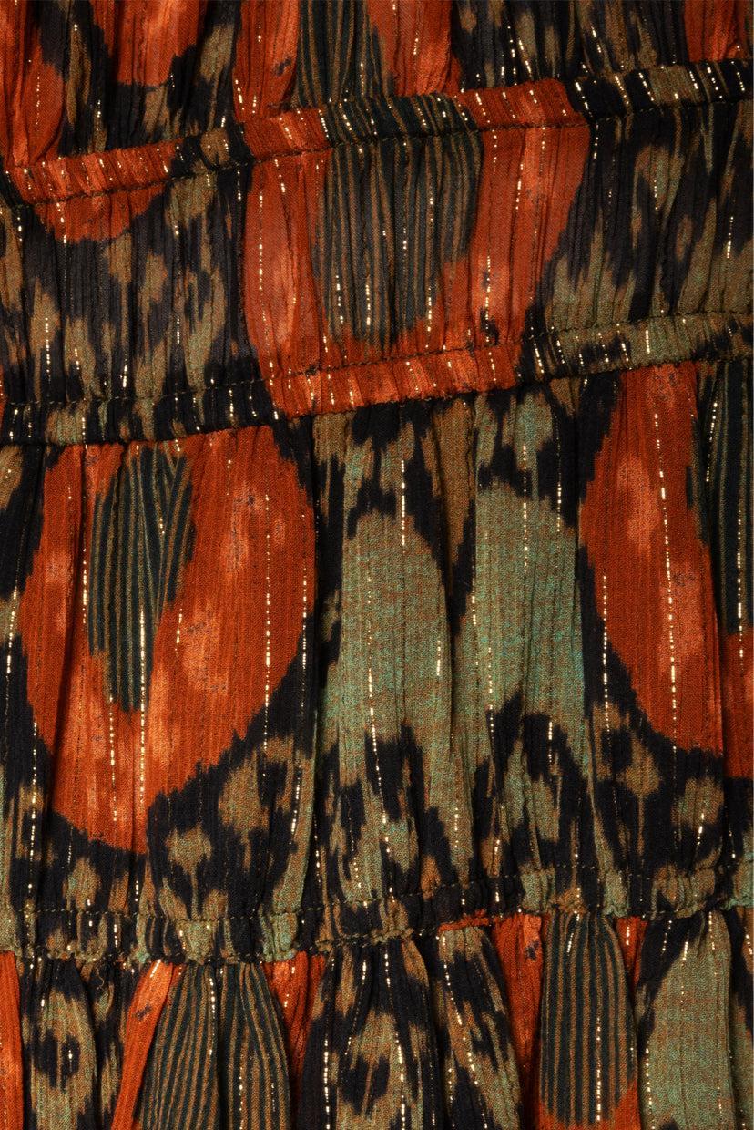 Ulla Johnson Size 8 Cotton Blend Midi Dress