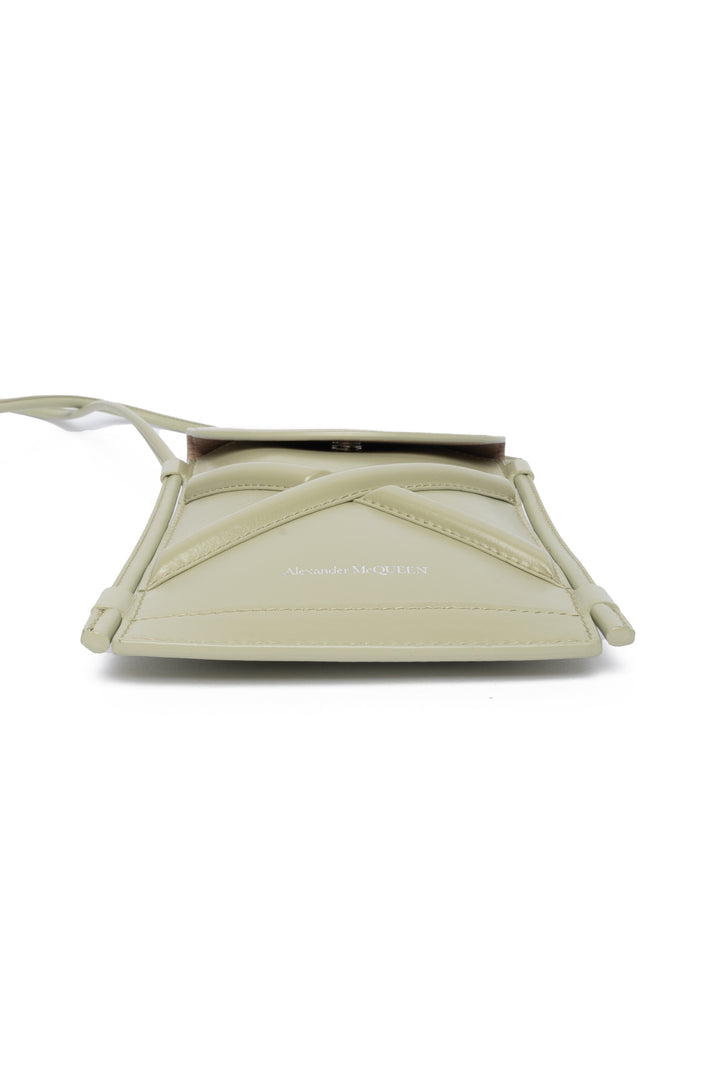 Alexander Mcqueen Curve Micro Calfskin Crossbody