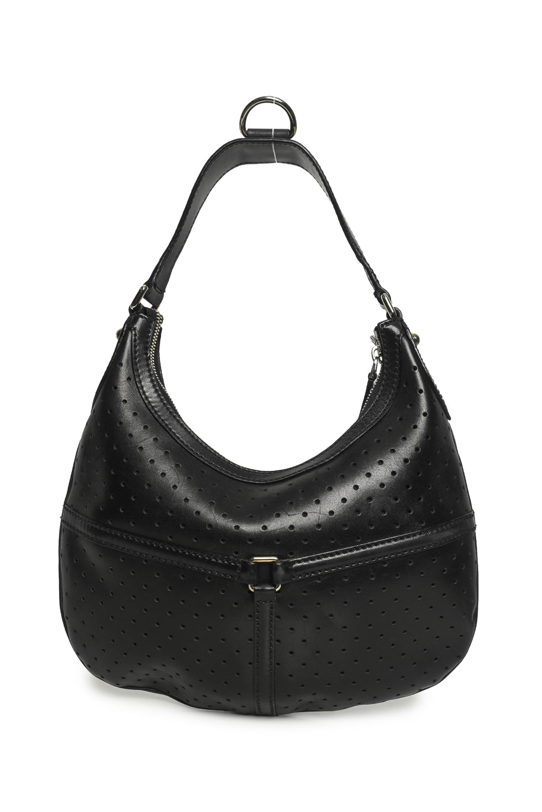 Gucci Perforated Leather Reins Hobo