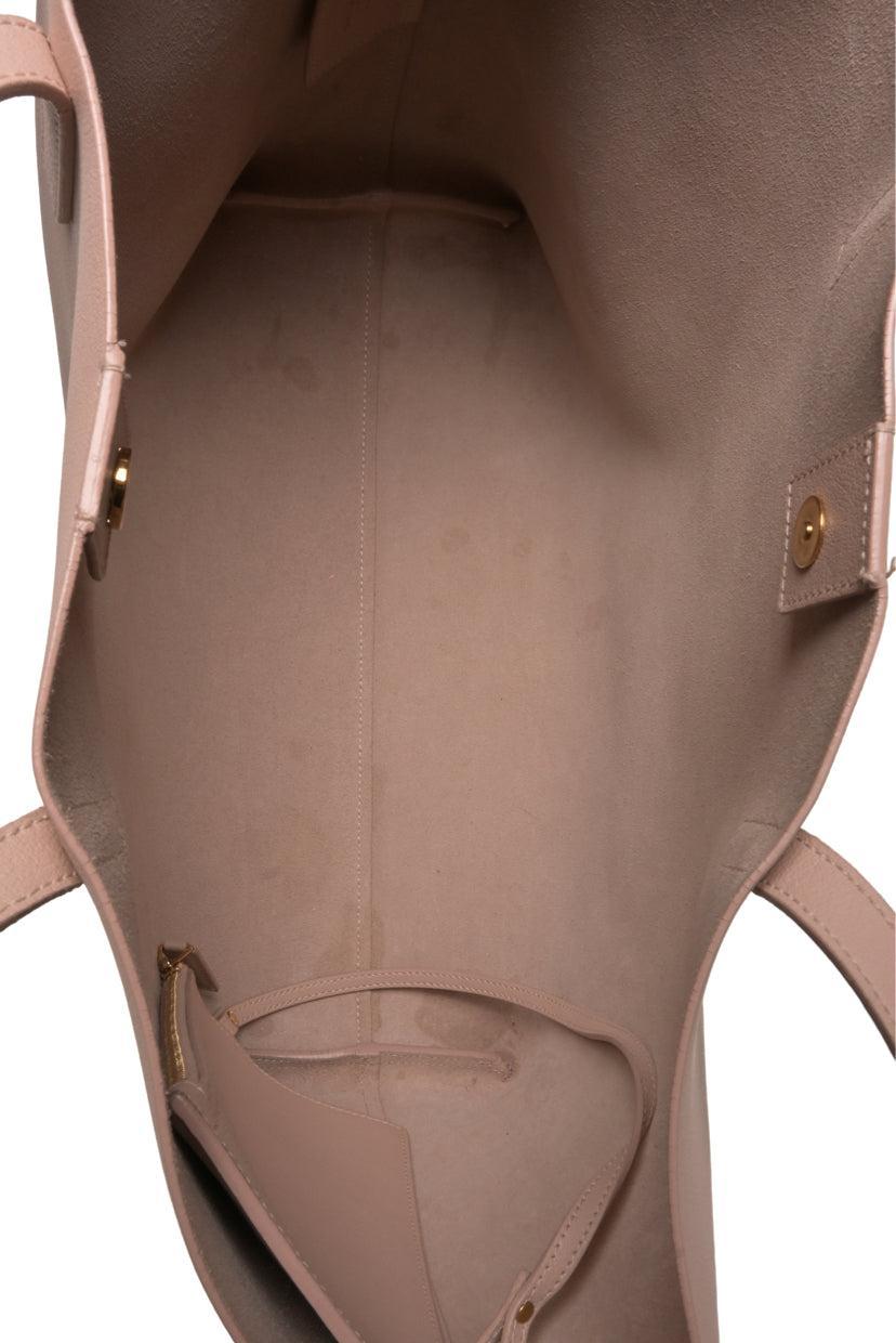 Saint Laurent Leather Shopping Tote