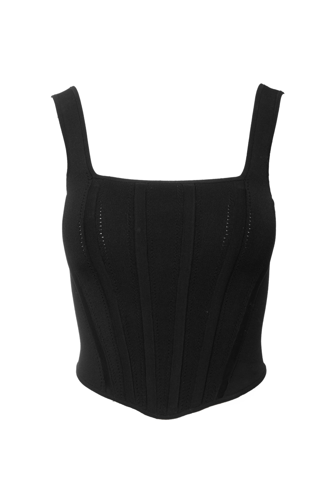 Dion Lee Size XXS/XS Square Neck Pointelle Corset Tank Top