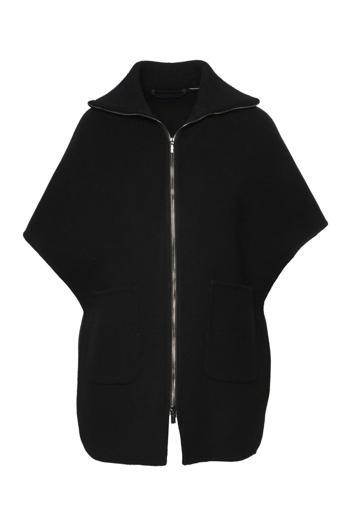 Peserico Size OS Zip-Front Cape