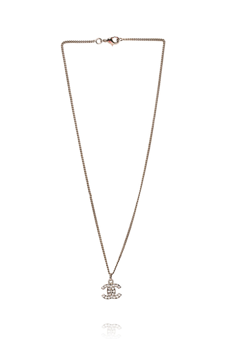 Chanel 2019 Crystal CC Necklace