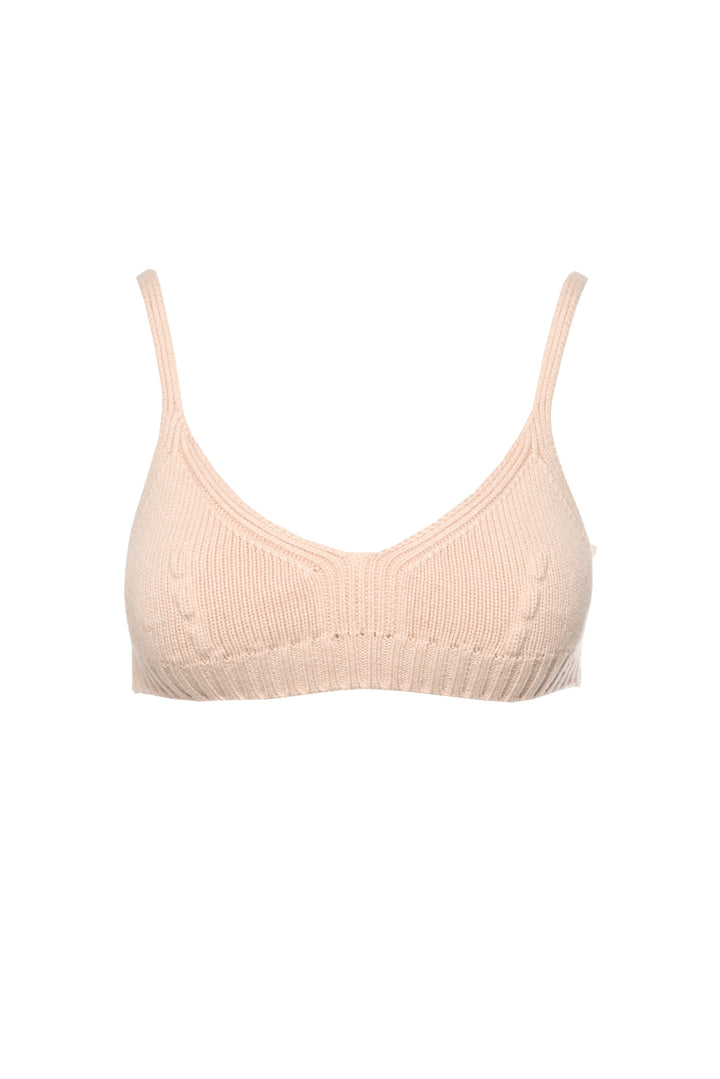 Fendi Size 4 Cashmere Knitted Bralette