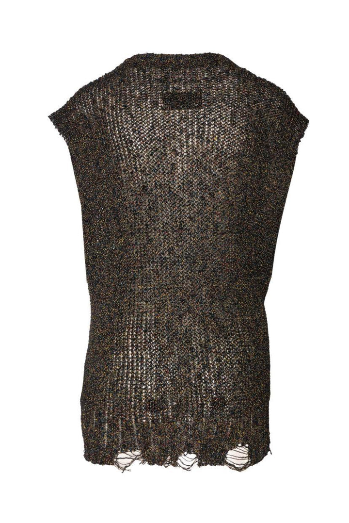 Song For The Mute Size 2 Distressed Sweater Vest