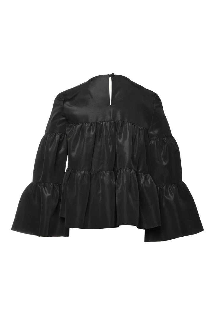 Co Collection Size XS Tiered Wide Sleeve Tops