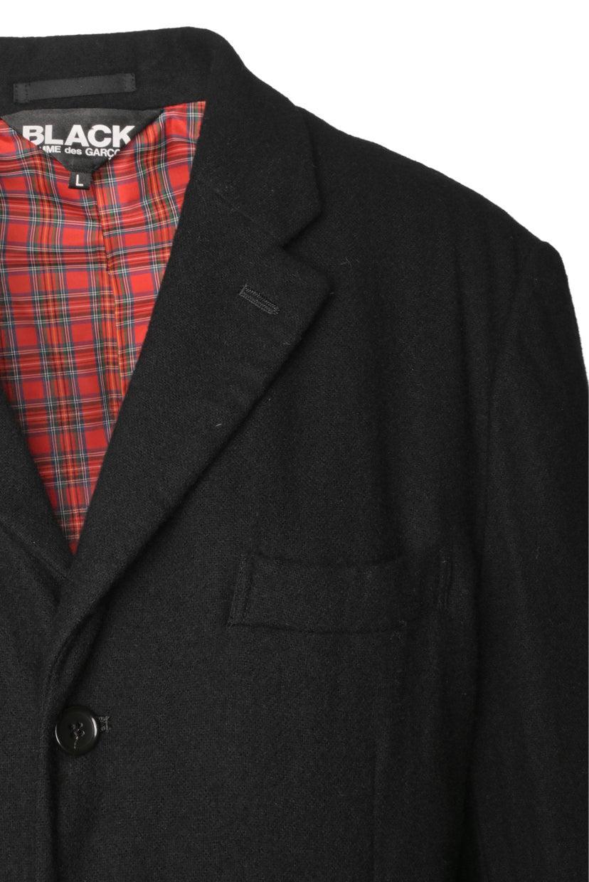 Comme Des Garcons BLACK Men's Size L 3 Button Wool Blend Blazer