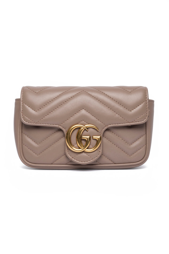 Gucci GG Marmont Matelasse Super Mini Crossbody