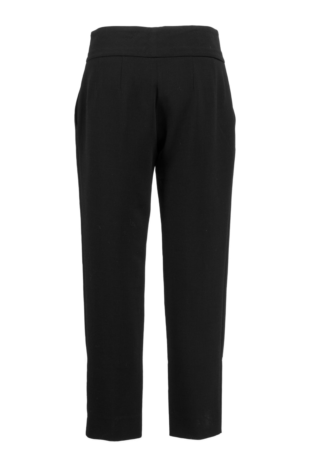Agnona Size 40 Cutout Tapered Trousers