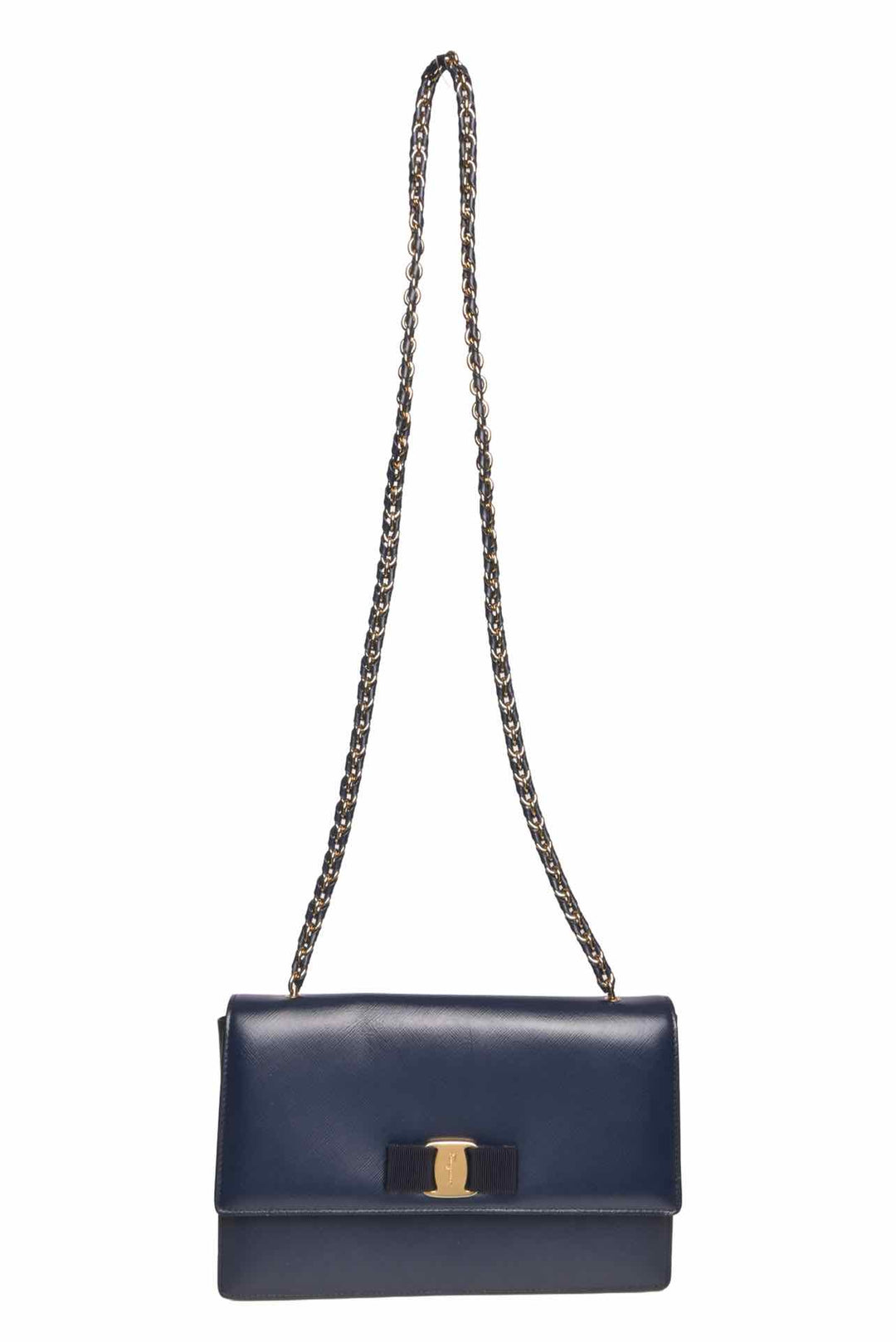 Salvatore Ferragamo Vara Bow Ginny Crossbody Purse