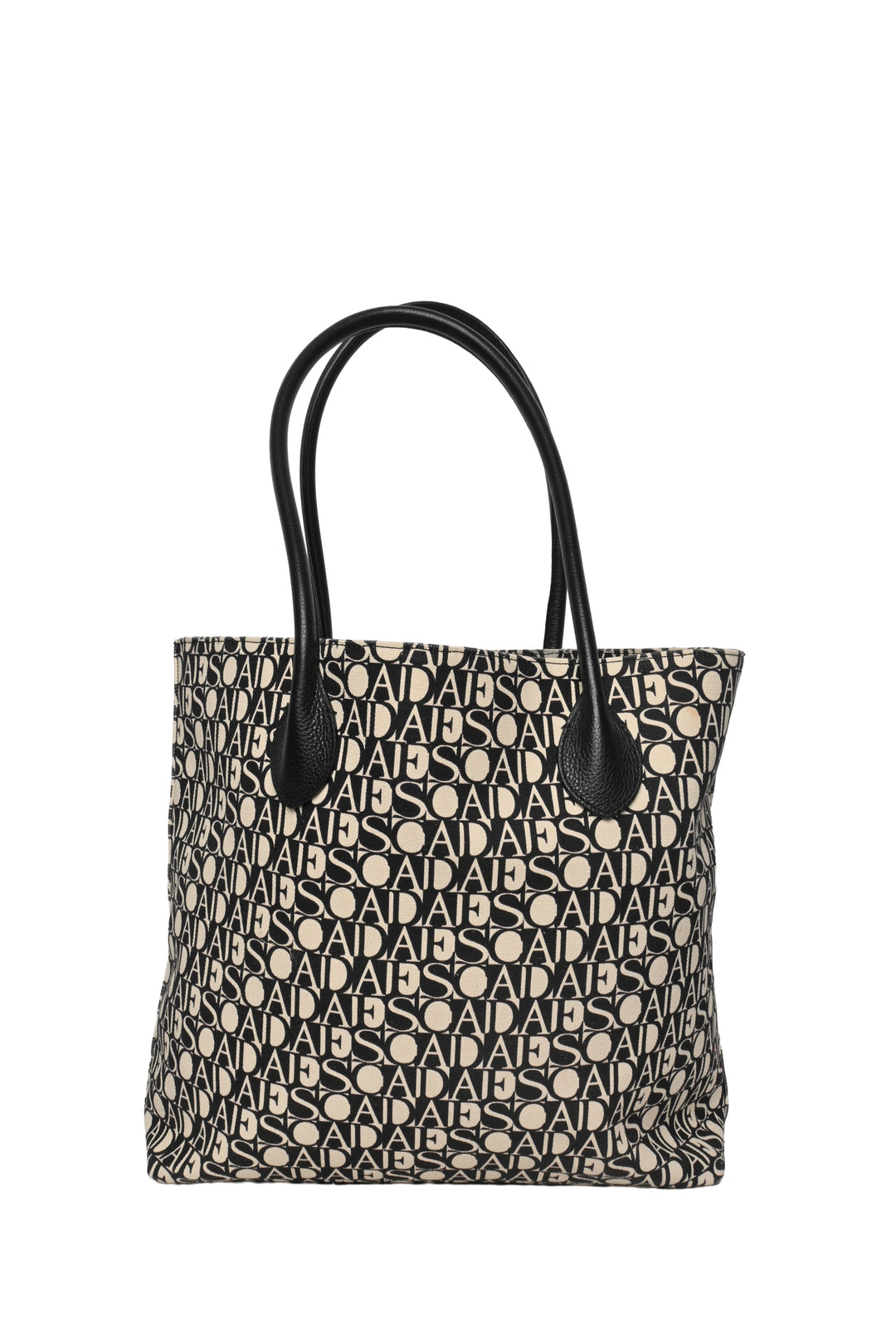Escada Monogram Logo Tote Bag