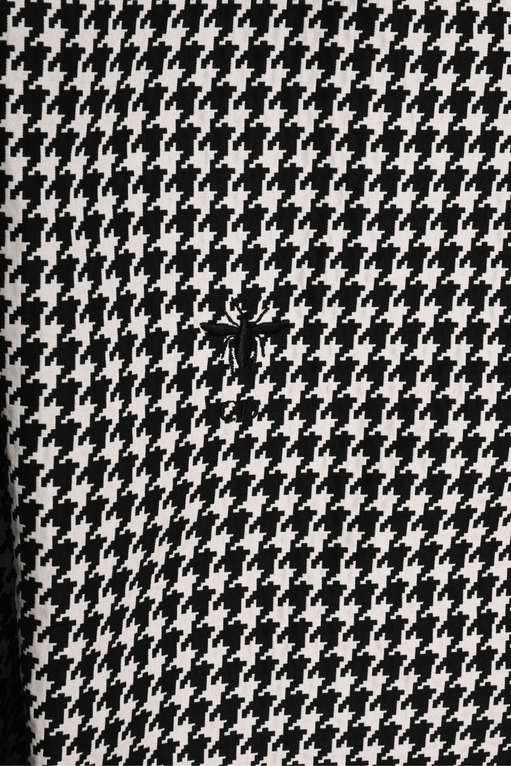 Christian Dior Size S Houndstooth Hooded Anorak Jacket