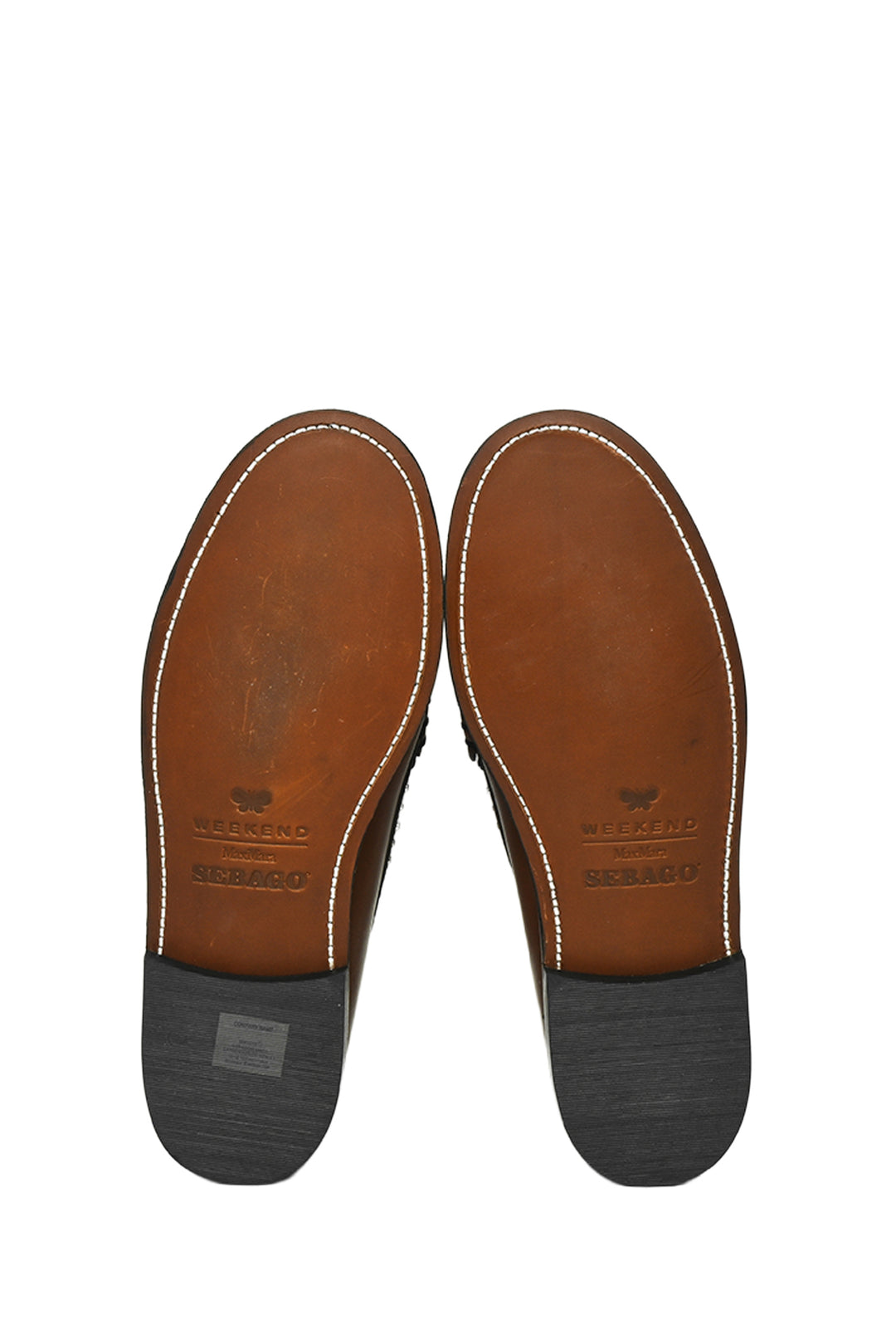 Weekend Max Mara Size 11 Leather Moccasins