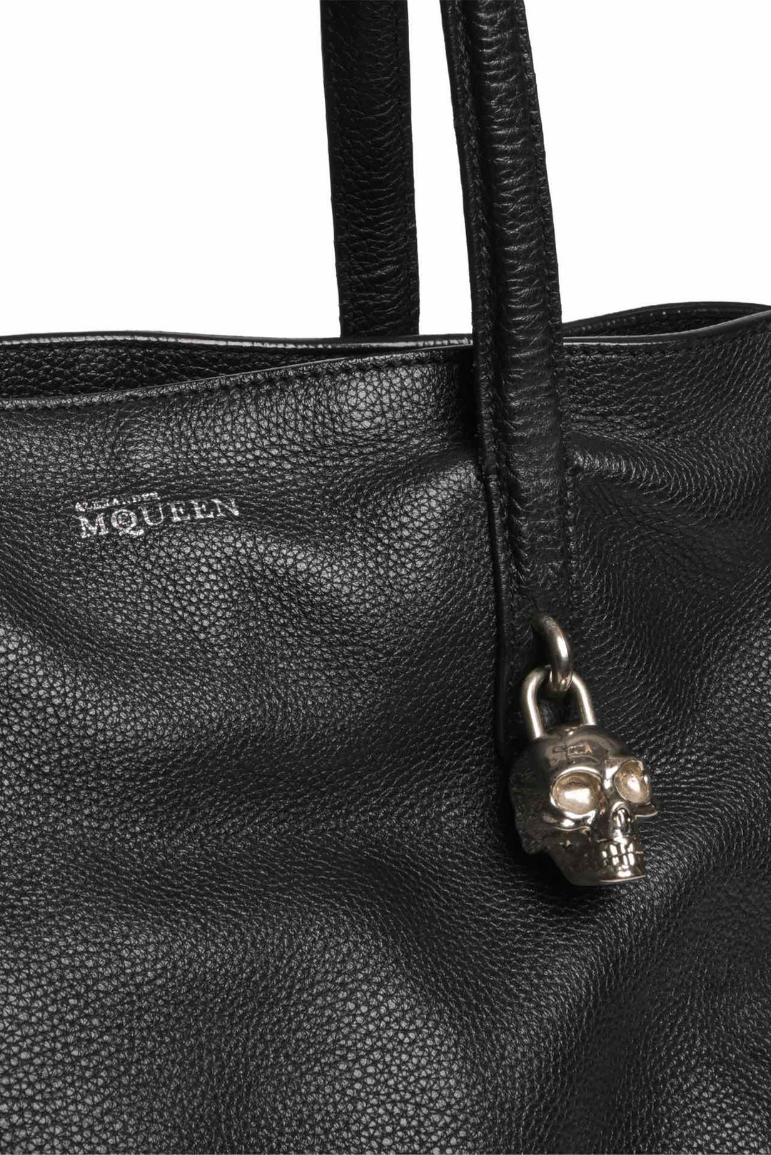 Alexander Mcqueen Large Skull Padlock Tote