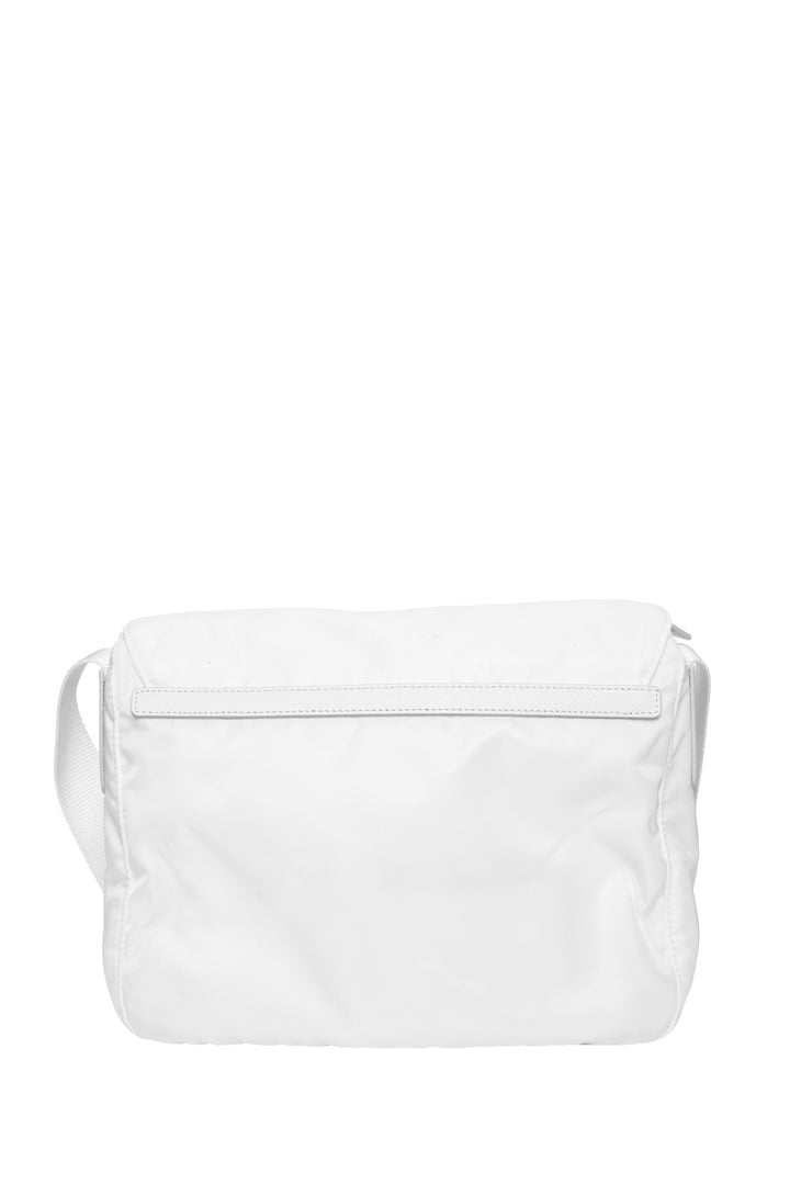 Prada Re-Nylon Double Buckle Shoulder Bag