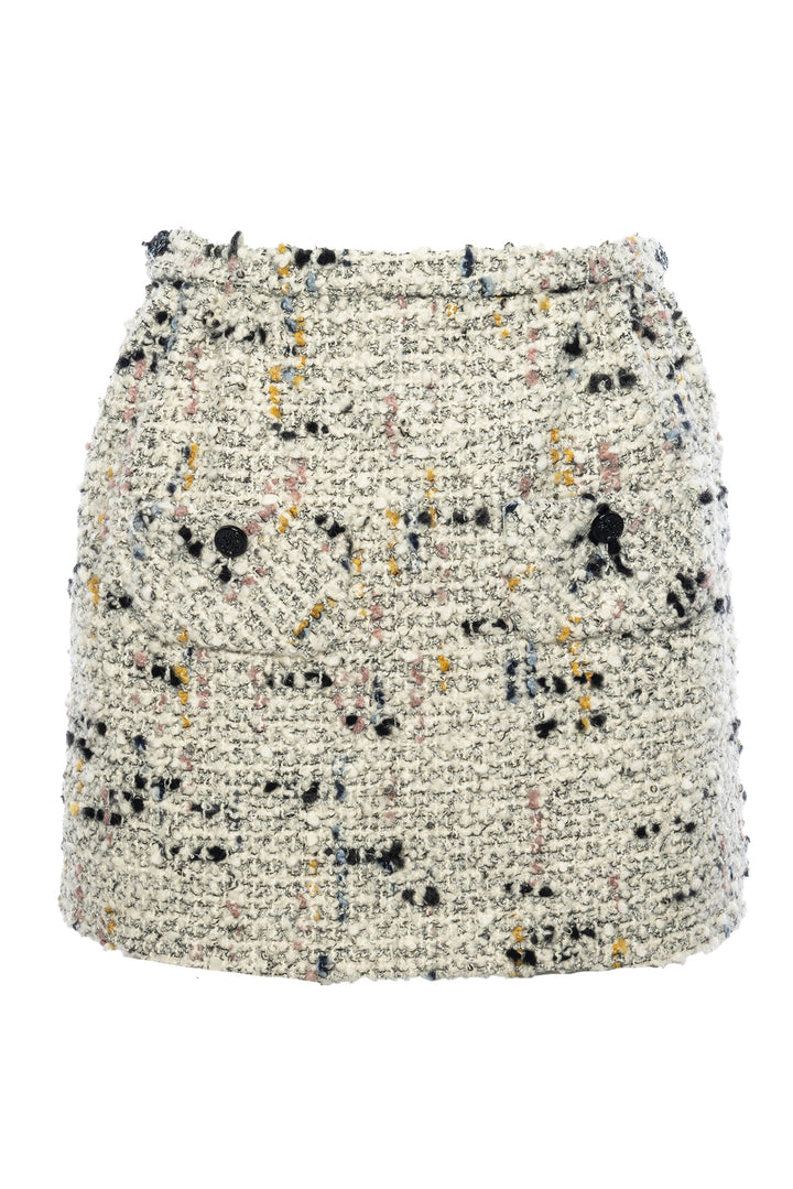 Louis Vuitton Size 34 2024 Tweed Mini Skirt