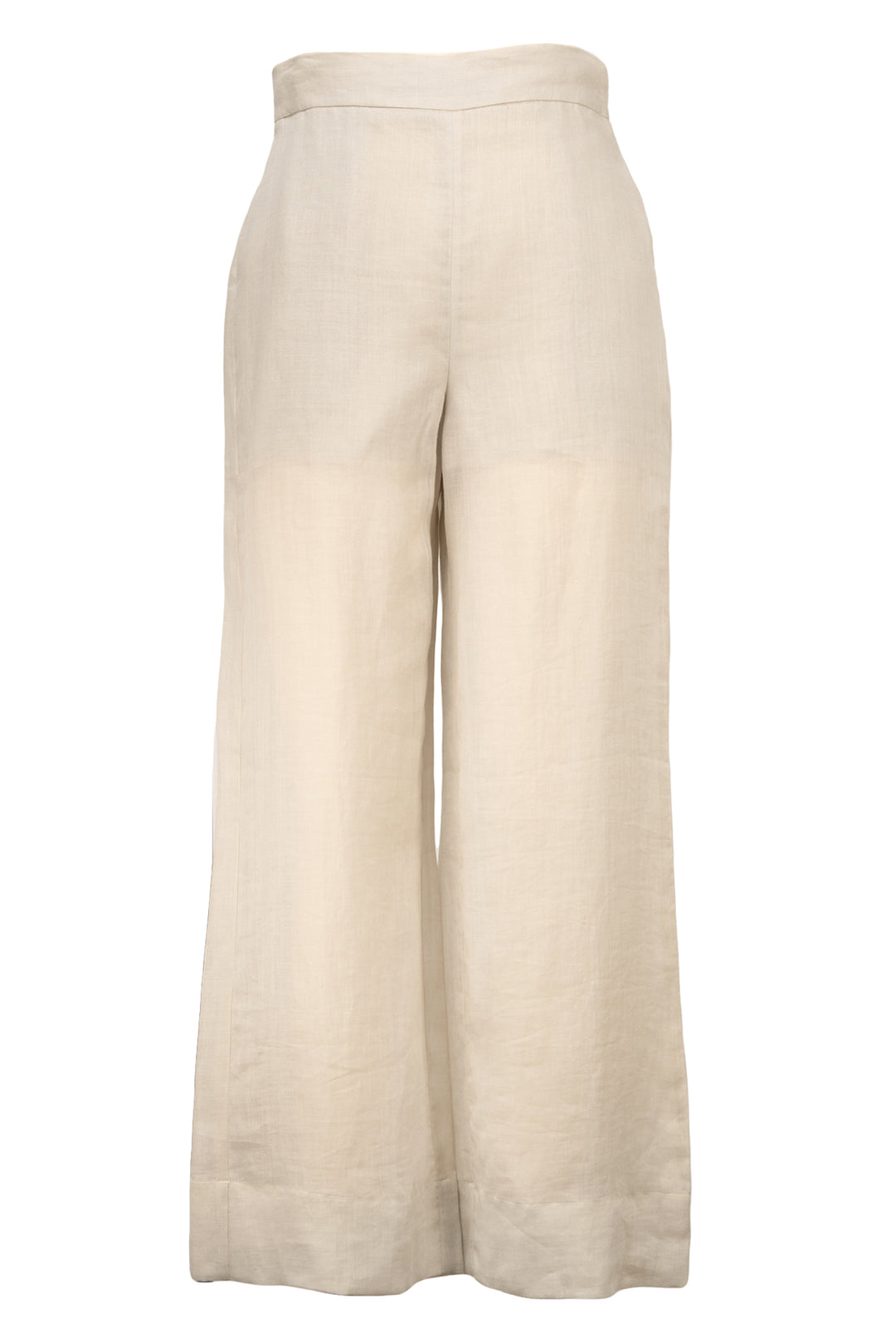 Lorena Antoniazzi Size XS Sheer Wide Leg Pants