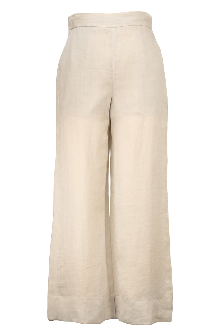 Lorena Antoniazzi Size XS Sheer Wide Leg Pants