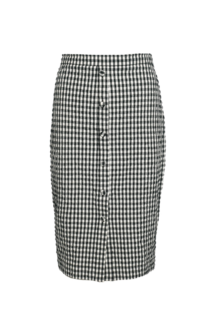 Altuzarra Size 8 Gingham Belili Skirt