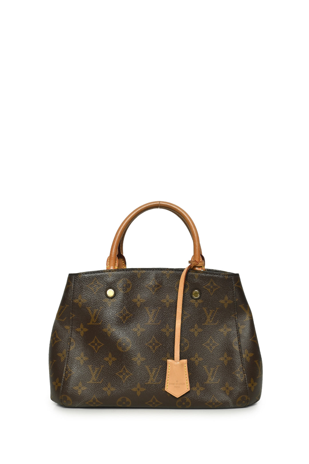 Louis Vuitton 2017 Monogram Coated Canvas Montaigne BB Tote