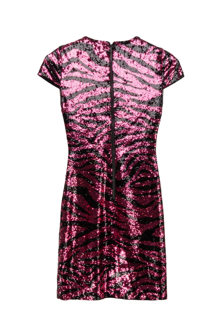 Alice + Olivia Size 0 Nat Sequinned Mini Dress