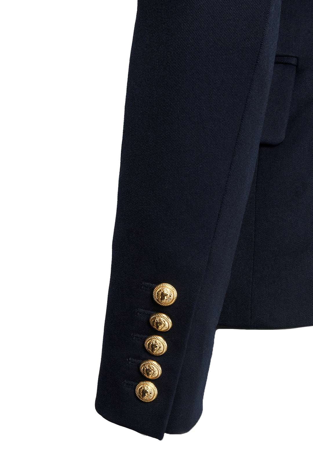 Balmain Size 34 Double Breasted Blazer