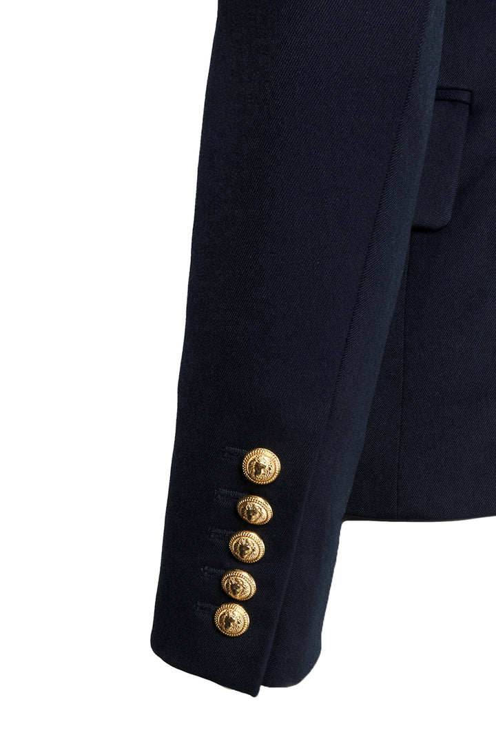 Balmain Size 34 Double Breasted Blazer