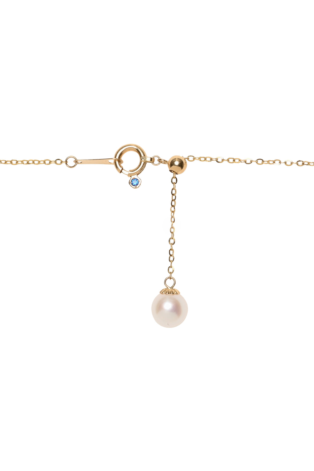 Gingiberi 18K Yellow Gold Seedling Aurora Pearl Necklace