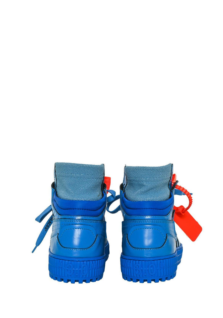 Off White Size 38 Leather 3.0 Offcourt  Sneaker