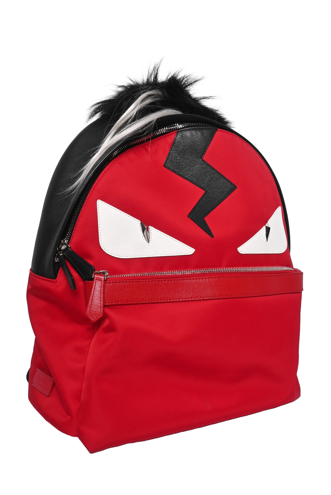 Fendi Nylon & Leather Monster Eye BackPack