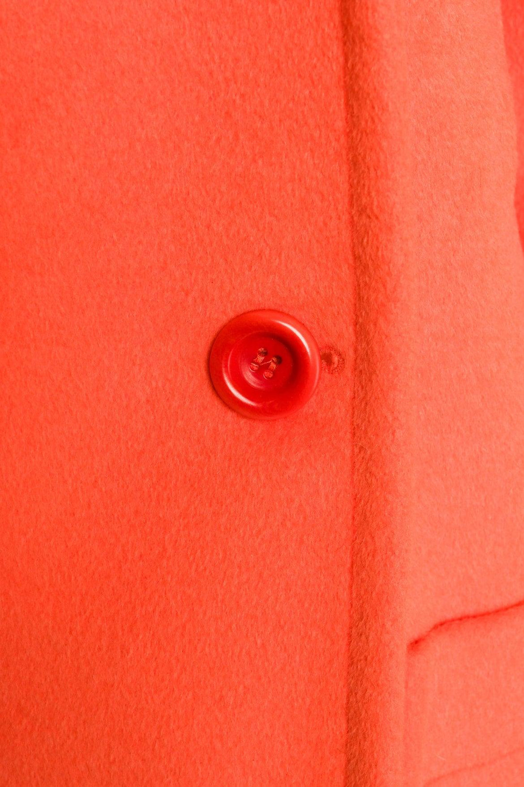 Escada Size 34 Double Breasted Wool Coat