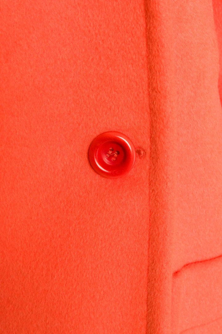 Escada Size 34 Double Breasted Wool Coat