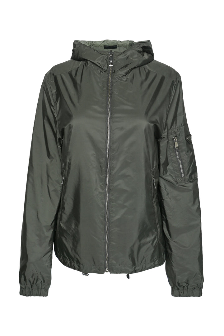 Prada Size XS Men's 2020 Re-Nylon Reversible Hooded Jacket