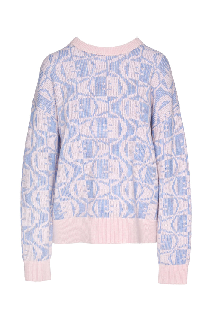 Acne Studios Size M Katch 2 Tone Face Sweater