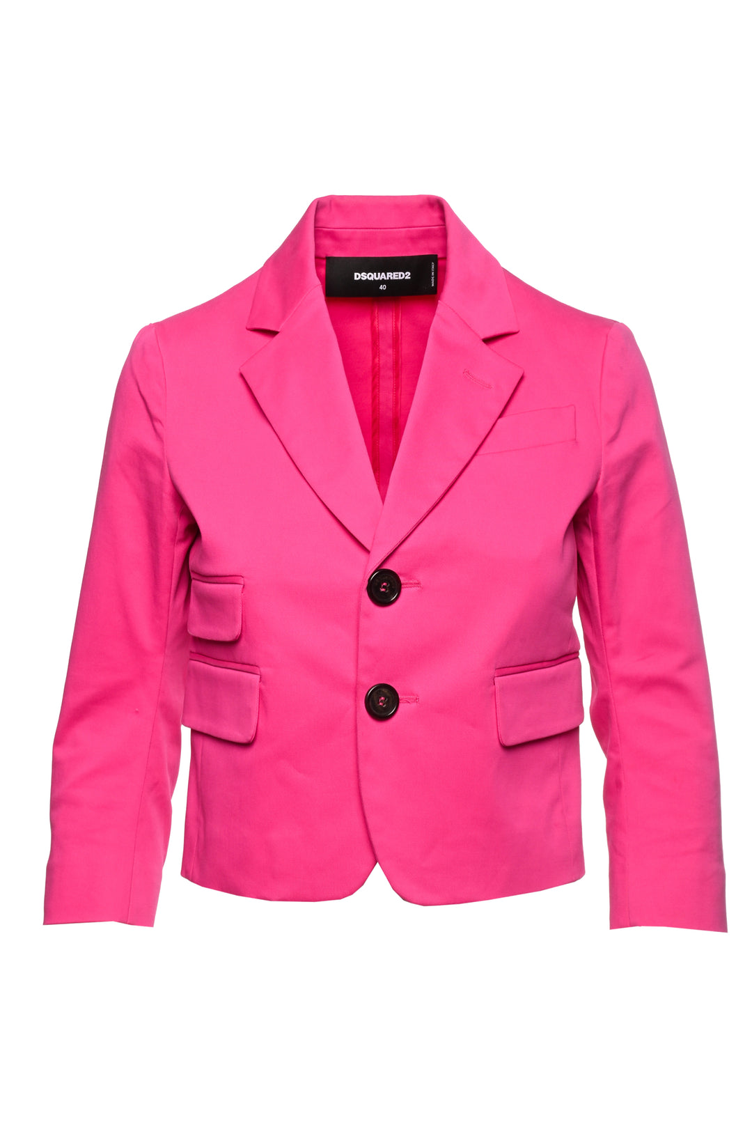 dsquared2 Size 40 Cropped Fitted Blazer