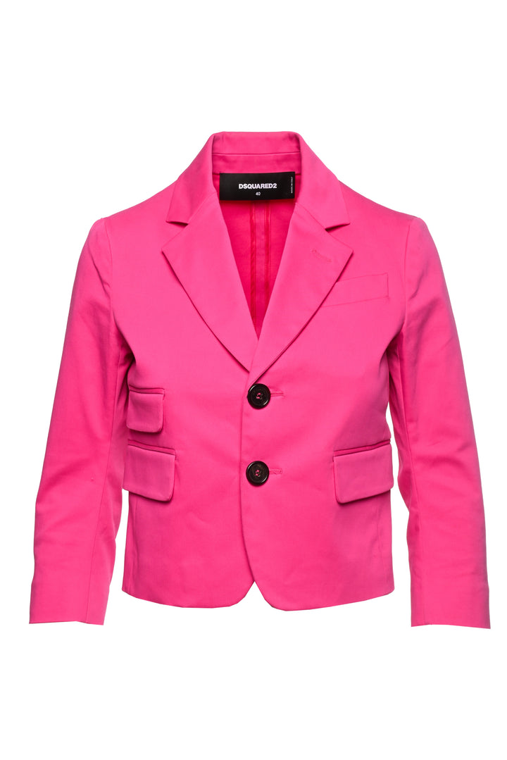 dsquared2 Size 40 Cropped Fitted Blazer