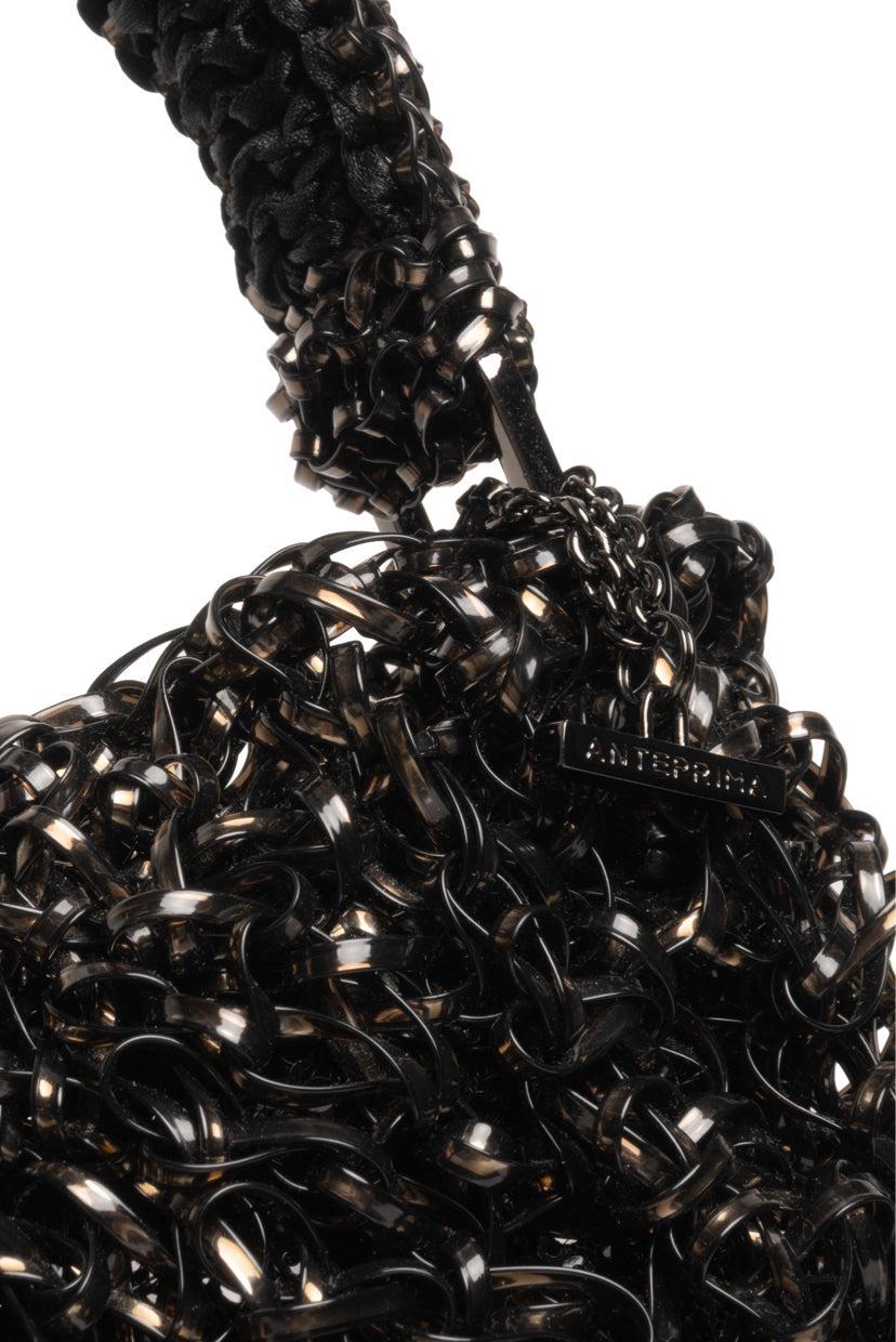 Anteprima Woven PVC Wirebag Shoulder Bag