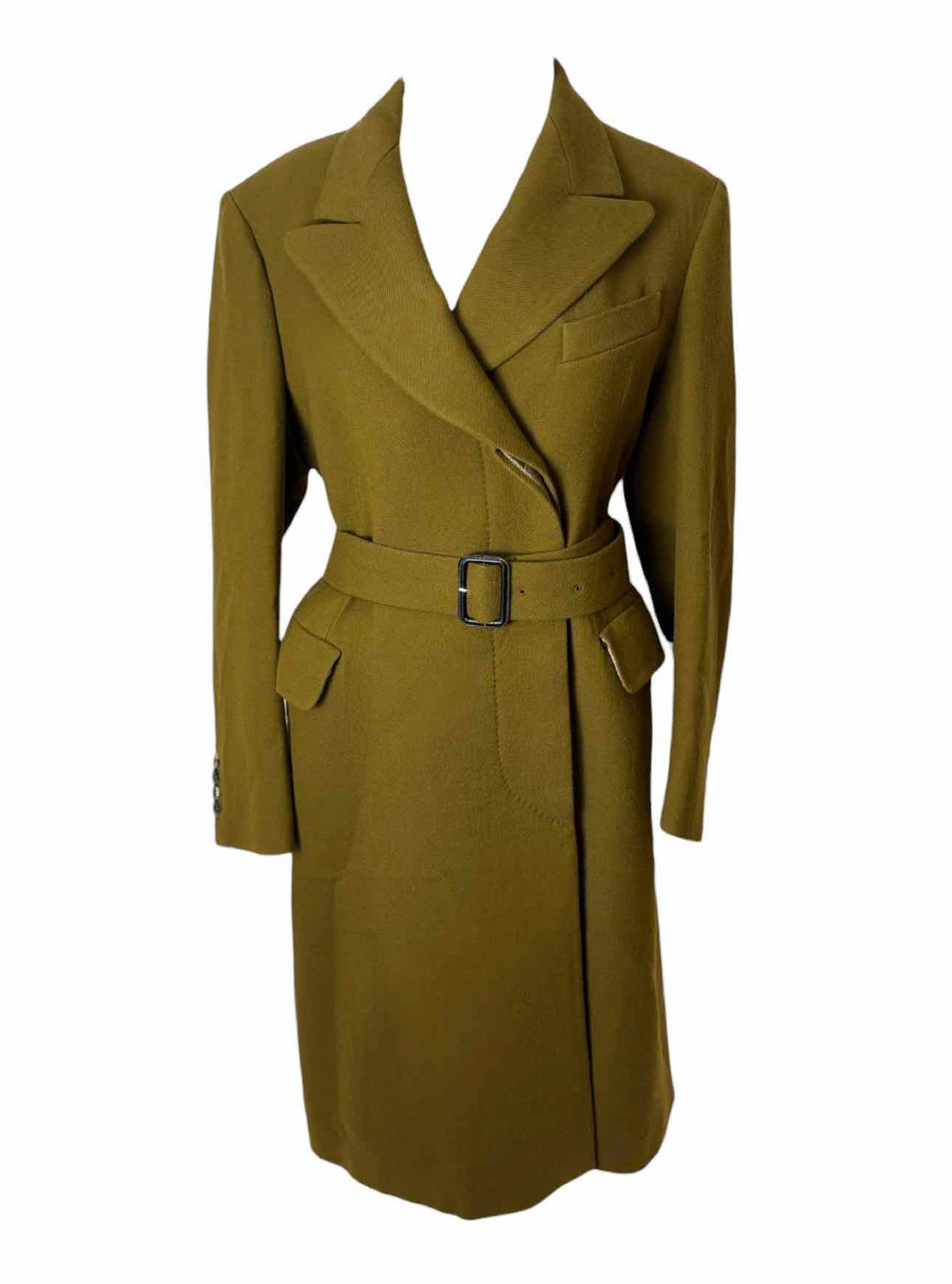 Dries Van Noten Size M Wool Double Breasted Coat