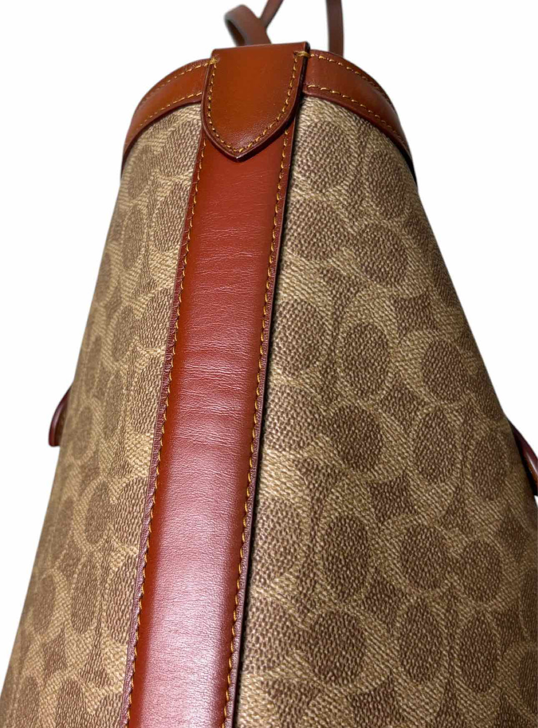 Coach Coated Canvas Market Tote Purse