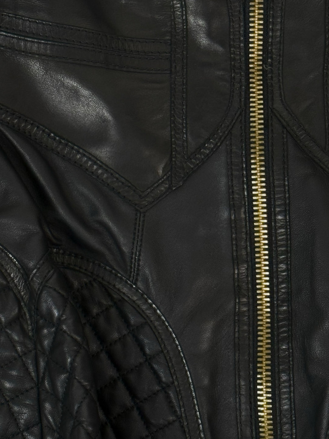 DSquared Size 40 2013 Leather Dress