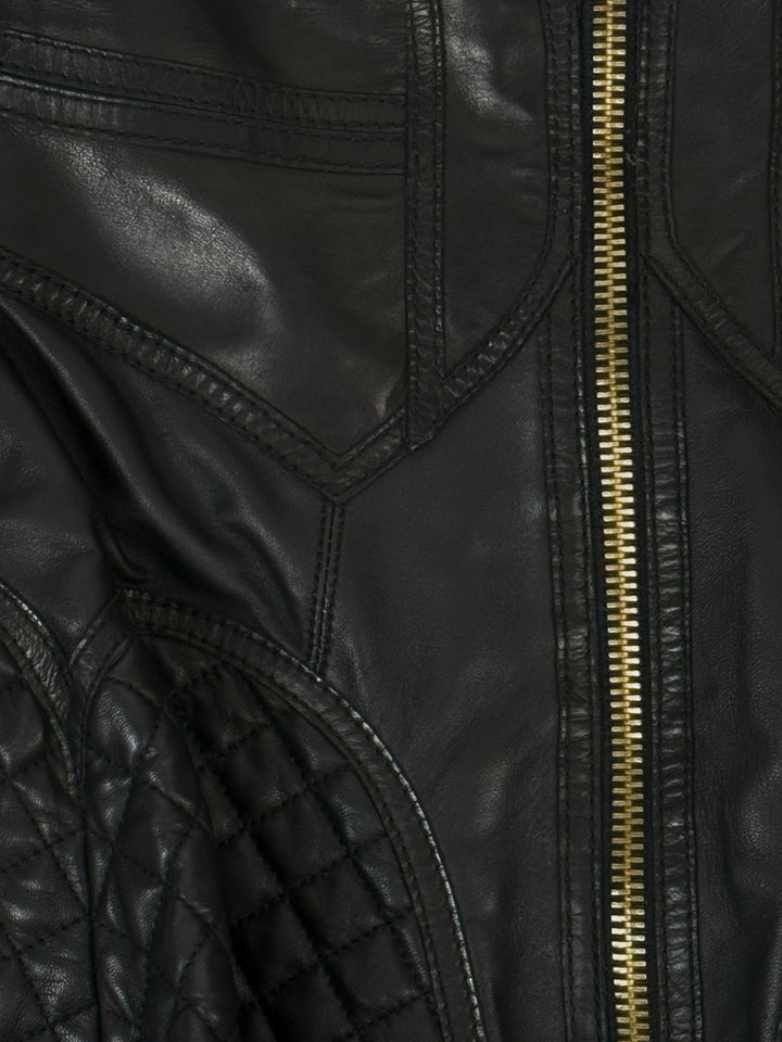 DSquared Size 40 2013 Leather Dress