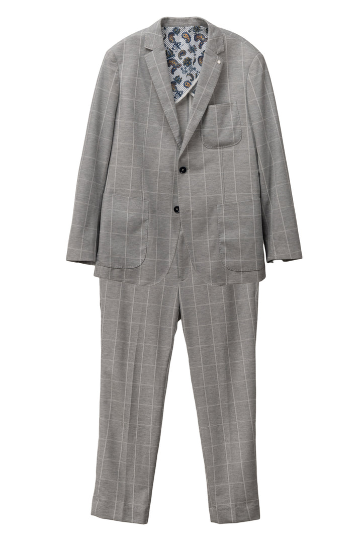 Blue Industry Size 44 Men's Single Breasted Blazer & Pant Suit